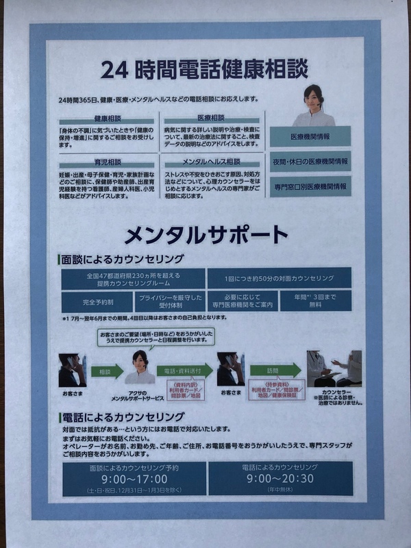 2019/09/27 「健康経営サポートパッケージ」利用開始